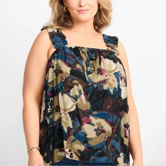 41 Hawthorn Tops - 41 Hawthorn DORIT Floral Tank Top - Still Full Price On Stitch Fix 2X